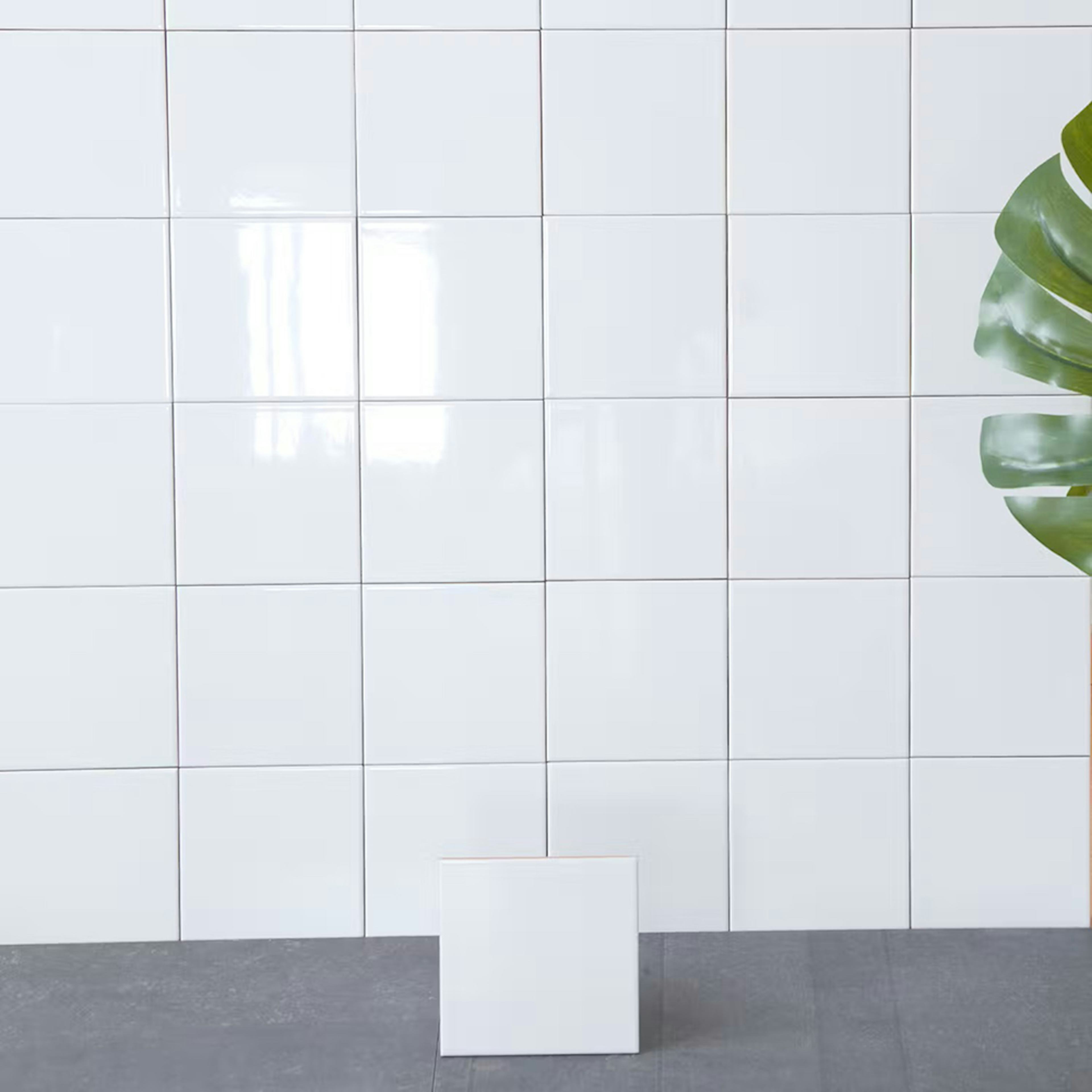 Kakel Arredo Polar Vit Blank 20x20 cm